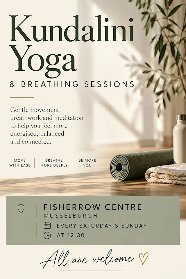 Kundalini Yoga & Breathing Sessions | Musselburgh at The Fisherrow Centre