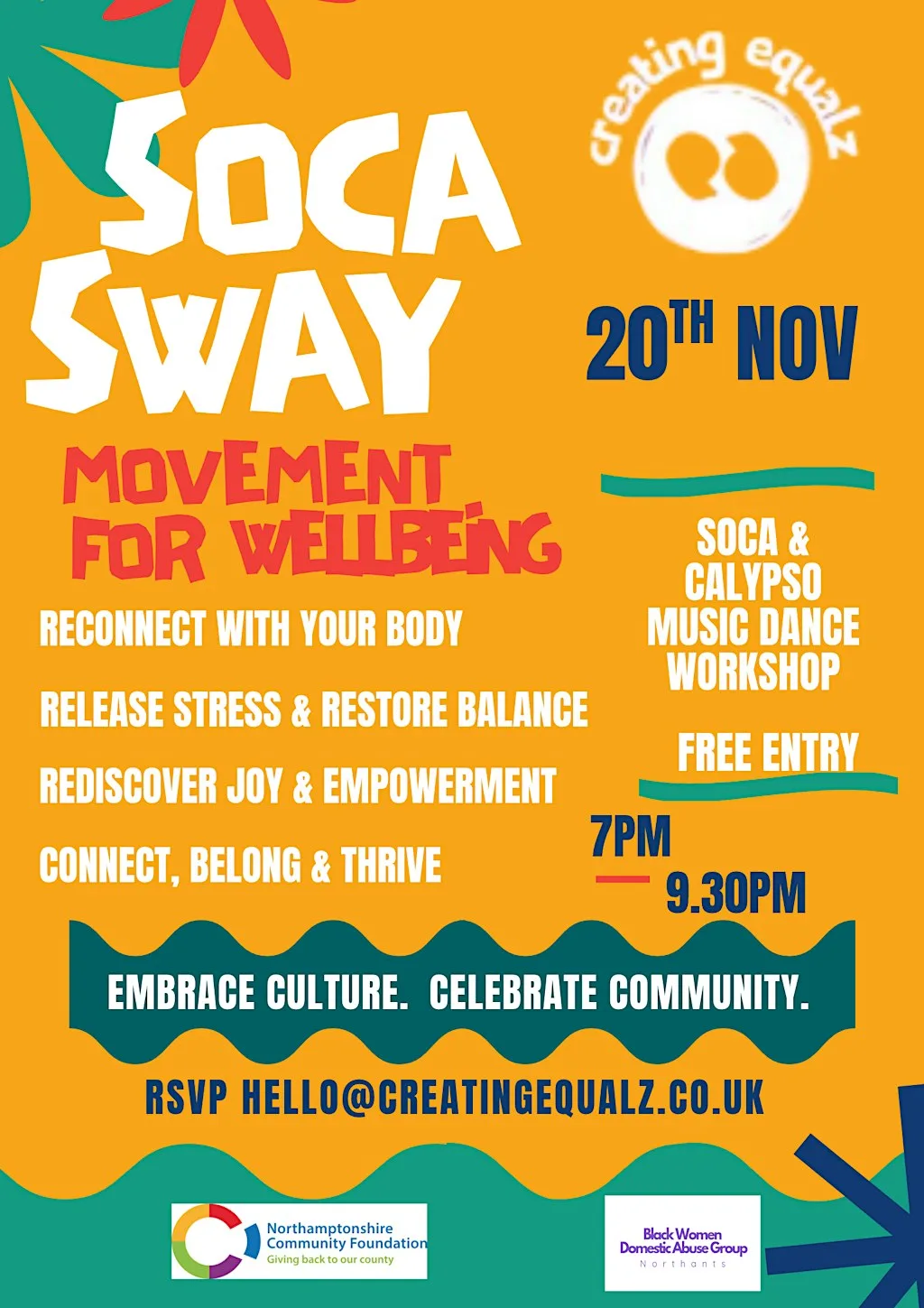 Soca Sway - Movement for Wellbeing