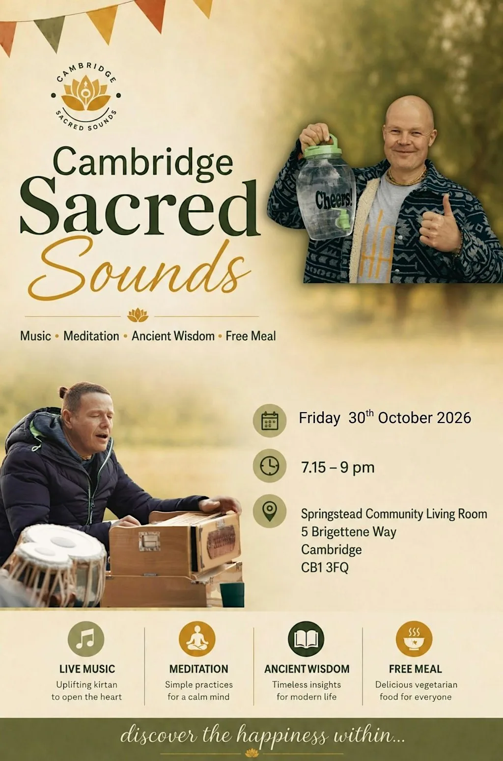 Cambridge Sacred Sounds at Springstead Community Living Room