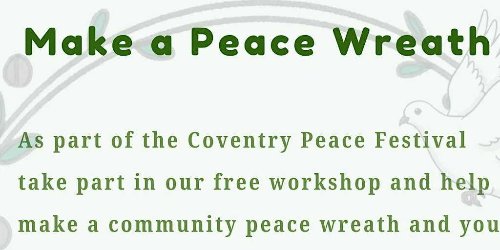 Make A Peace Wreath at Priory Visitor Centre
