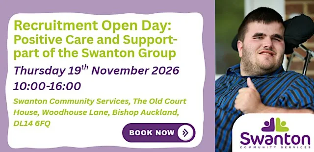 Recruitment Open Day: Positive Care and Support- part of the Swanton Group