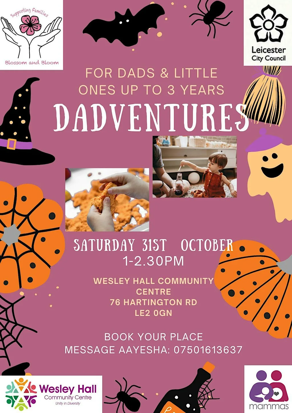 Dadventures at wesley hall community centre