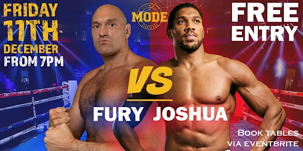 Tyson Fury vs Anthony Joshua