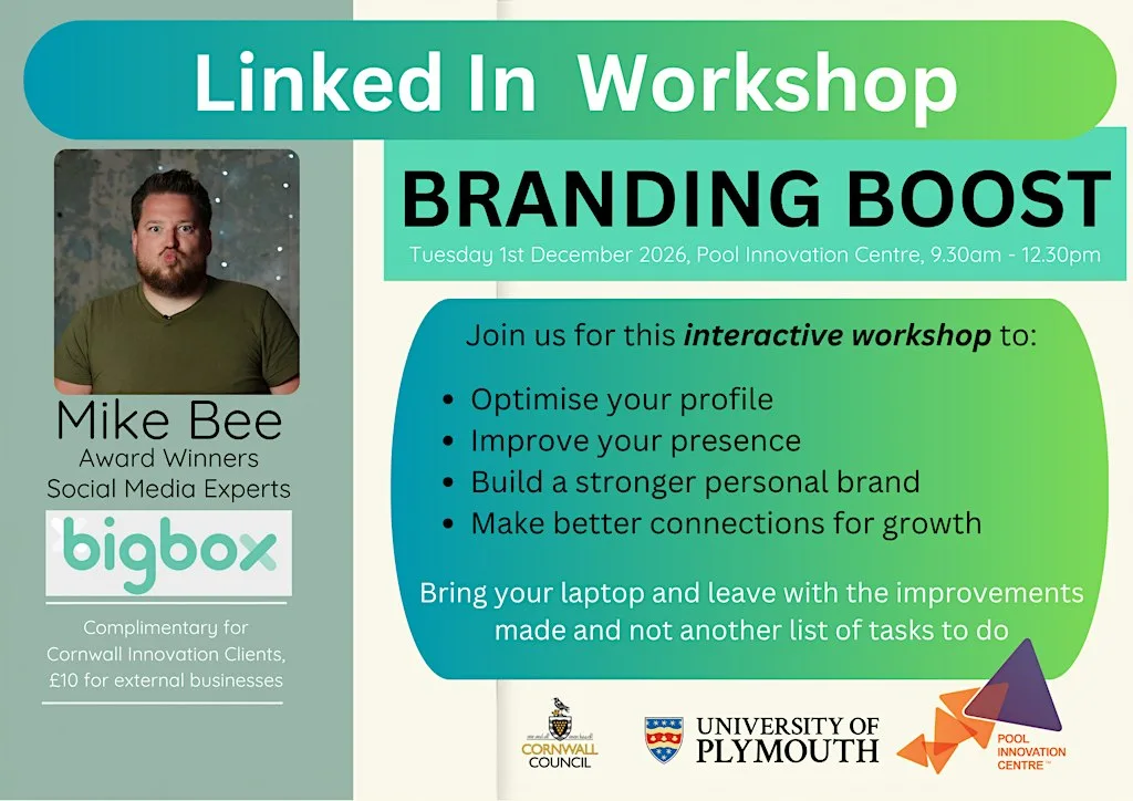 LINKED IN BRAND BOOST - for business owners & professionals