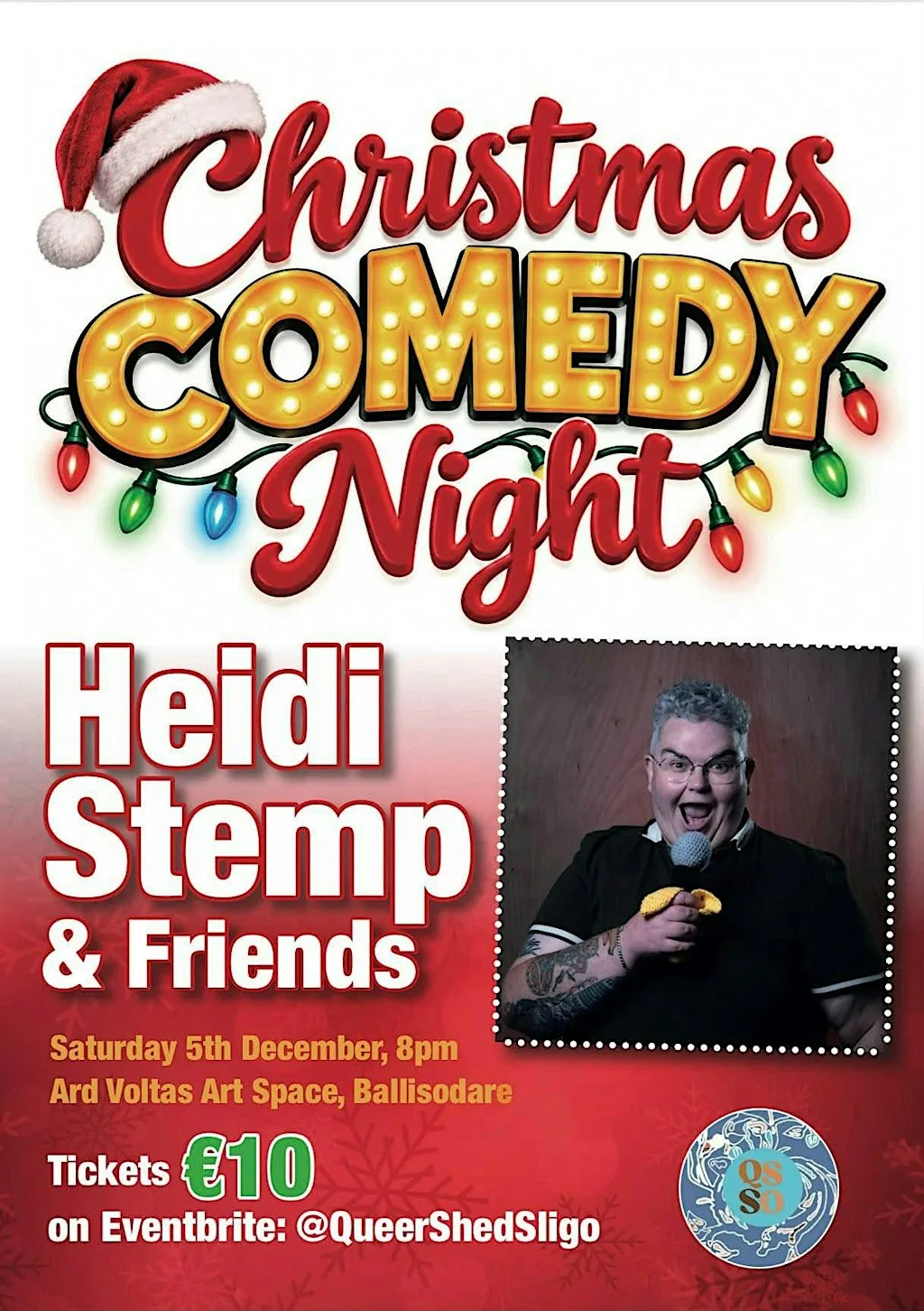 Queer Christmas Comedy Night with Heidi Stemp and Friends at Ard Voltas Art Space