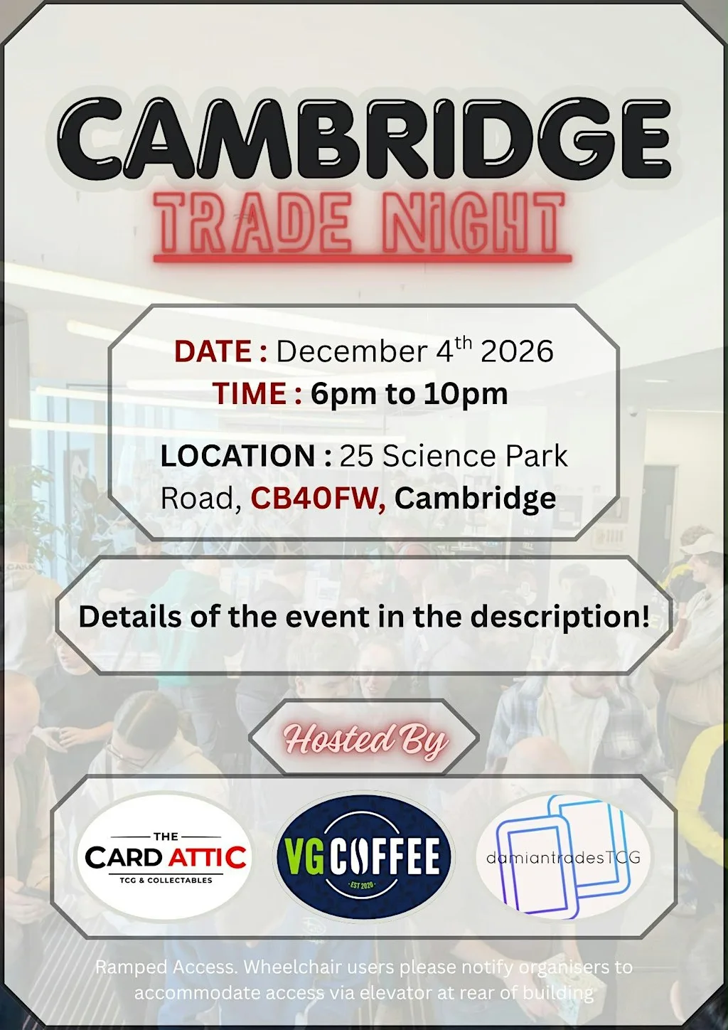 Cambridge Trade Night