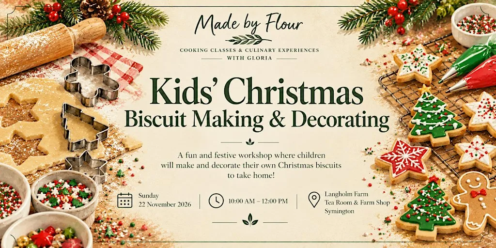 KIDS - Christmas Biscuit Making & Decorating at Langholm Farm