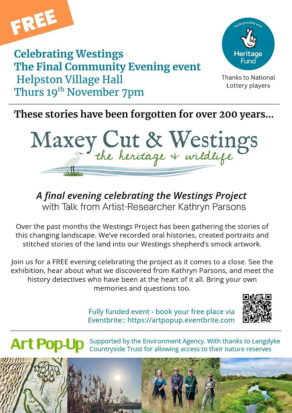 Celebrating Westings: The Final Community Evening event