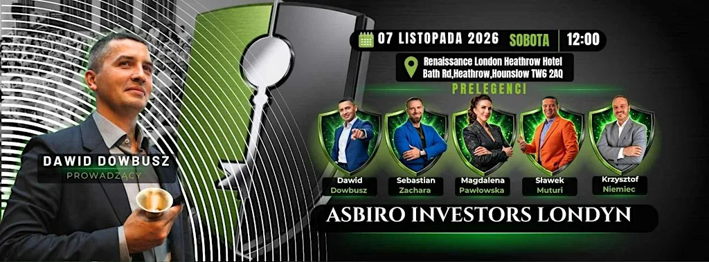 Asbiro Investors Londyn - 6-7-8 listopada 2026