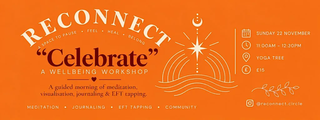 Reconnect: 'Celebrate' Wellbeing Workshop at The Yoga Tree