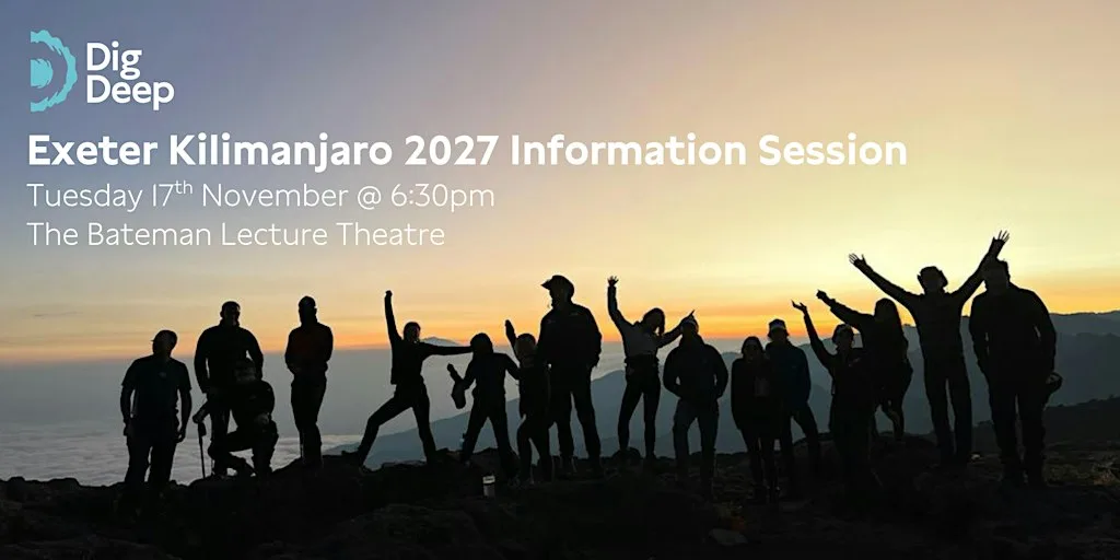 Exeter Kilimanjaro 2027 Information Session