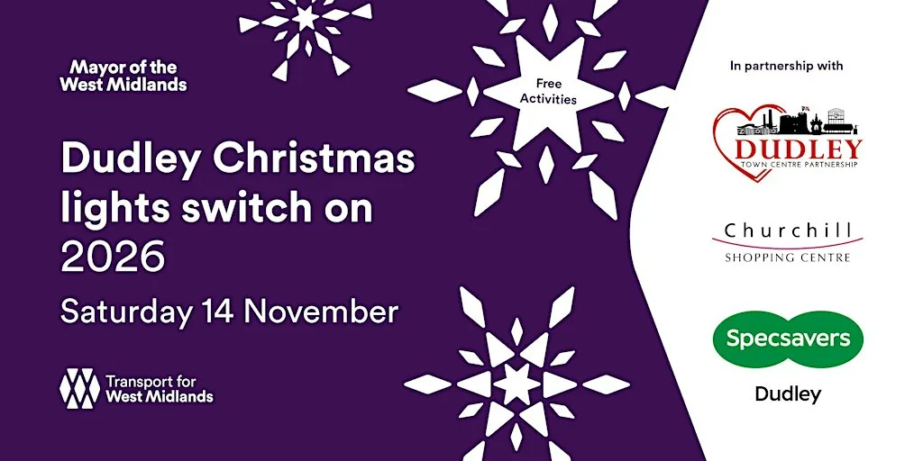Dudley Council & WMCA Christmas Lights Switch On at Dudley
