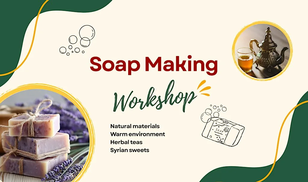 Soap Making with Tea and Syrian Treats at Wellbeing Room, Glen Resource and Sports Centre