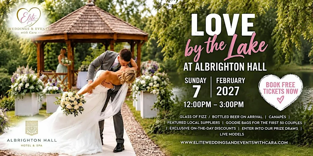 Albrighton Hall Wedding Show - Love By The Lake