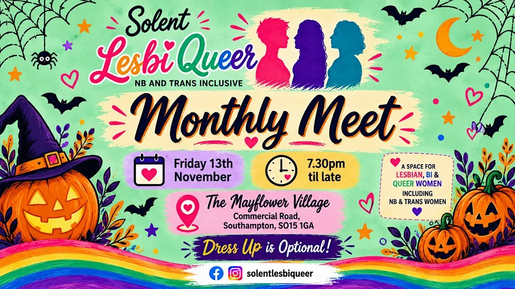 Solent LesBiQueer – Monthly Drinks at The Mayflower Village