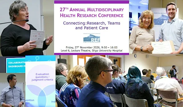 27th Annual Multidisciplinary Research Conference at Lecture Theatre, Level 6, Sligo University Hospital