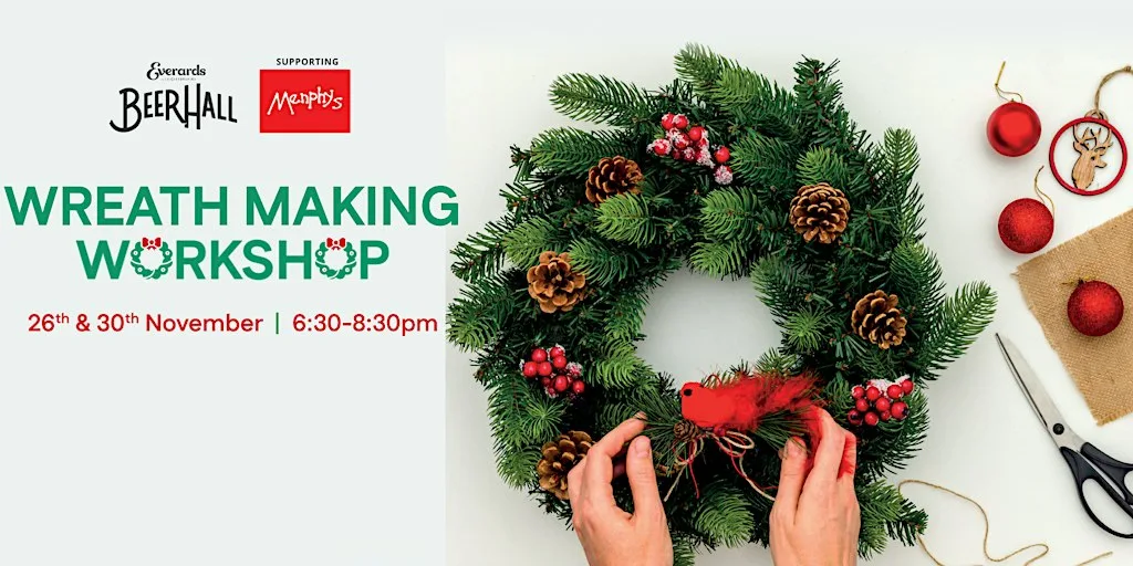 Wreath Making Workshop at Everards Brewery Ltd