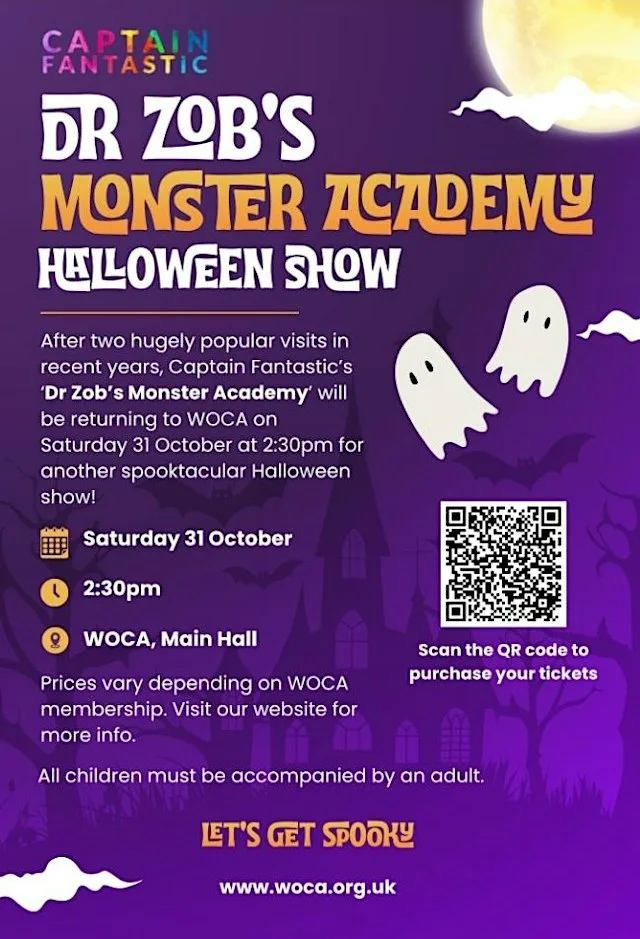 Children's Halloween Show at West Oxford Community Centre