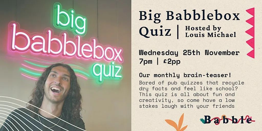 Big Babblebox Quiz at Babble