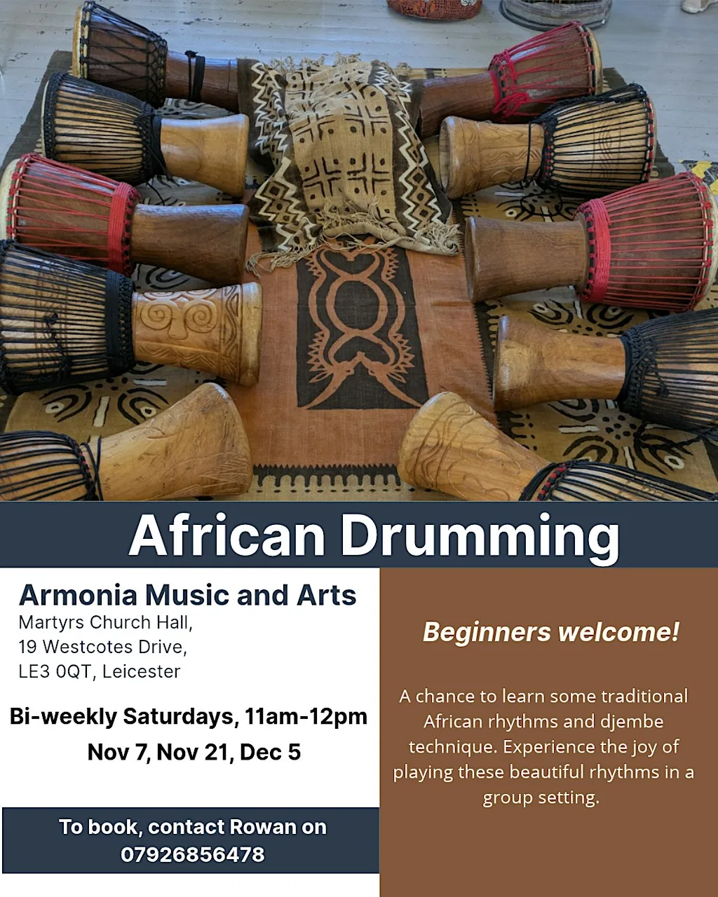 African Drumming Classes