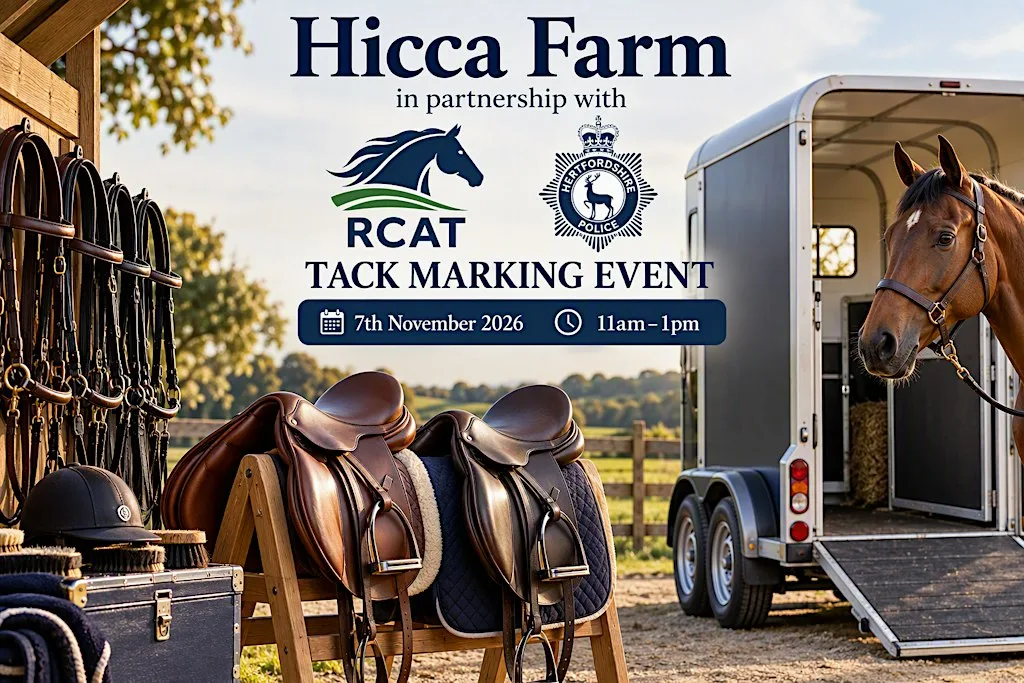 Hicca Farm Equine Tack/Trailer Marking ( RCAT Herts Police)