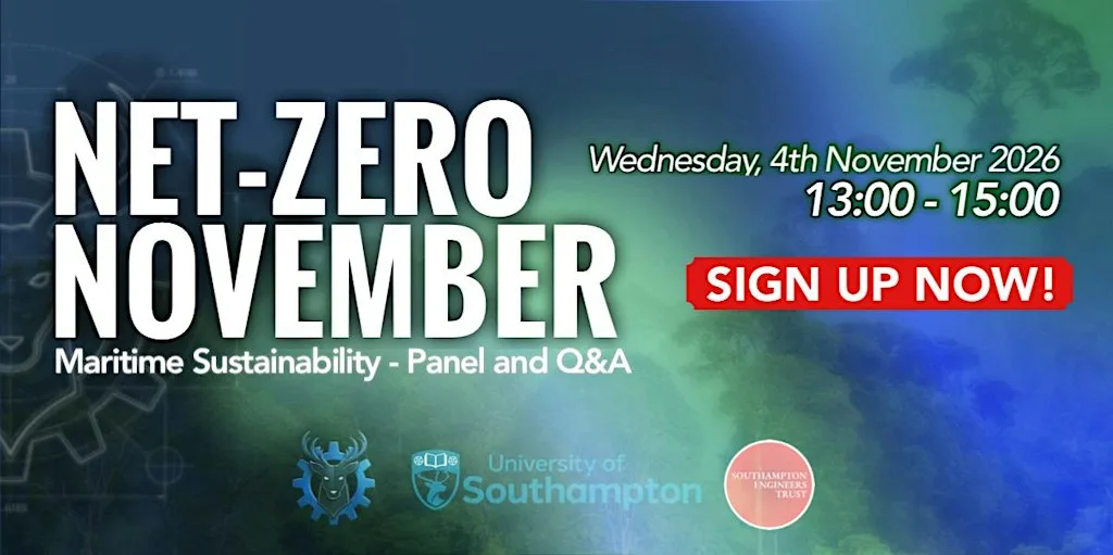 Net-Zero November - Maritime Sustainability at Boldrewood Innovation Campus, Building 178, Level 2 Seminar Area