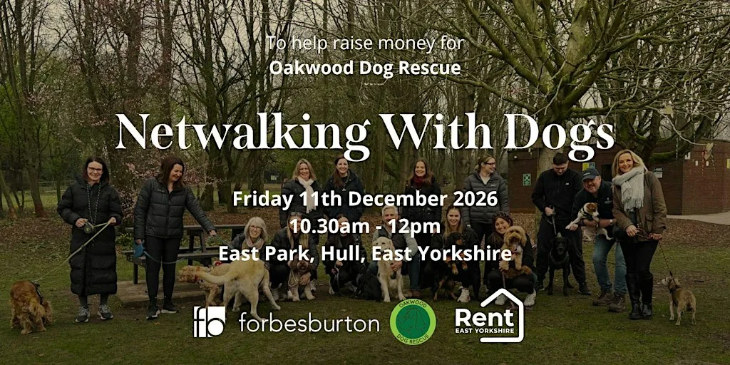 Netwalking With Dogs - Free Networking In Hull at East Park