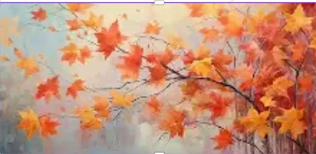 Autumn Canvas Painting
