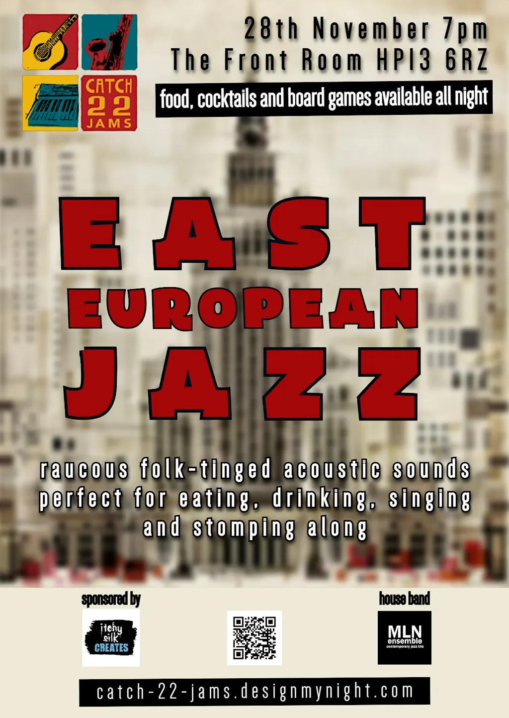 Catch 22 Jams: East European Jazz at The Front Room