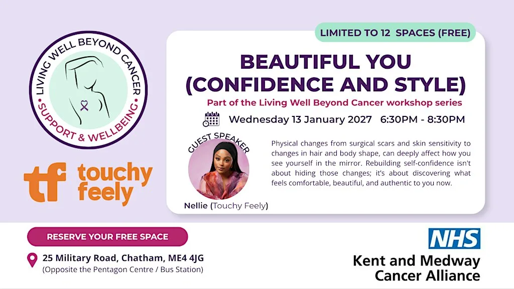 Living well beyond cancer: Beautiful you: confidence and style at Cleopatra's Legacy CIC