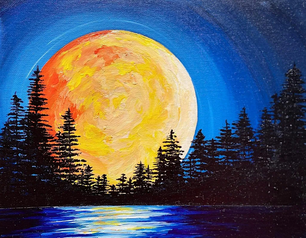 Christmas in the Alpine Bar with Just Paint by Anna at The Olive Branch