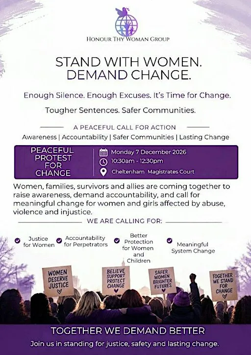 Stand with women demand change