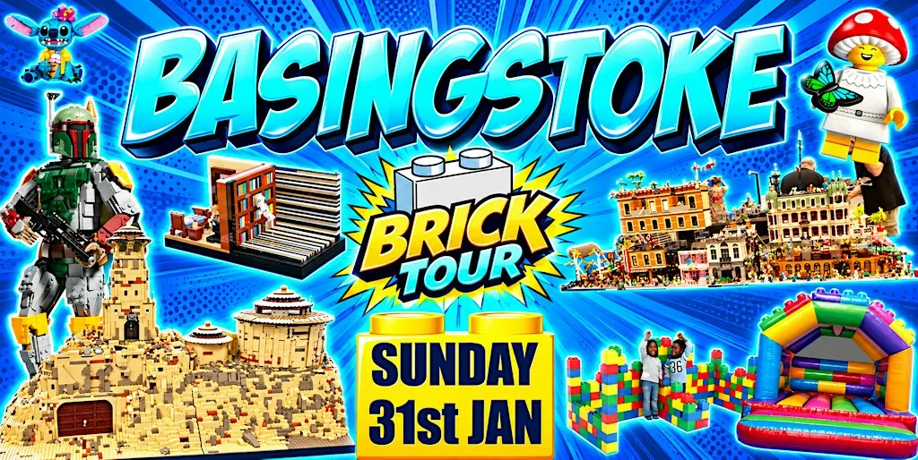 Huge Lego Tour Basingstoke! Epic Displays, Rare Sets & Non-Stop Family Fun! at Queen Mary's College