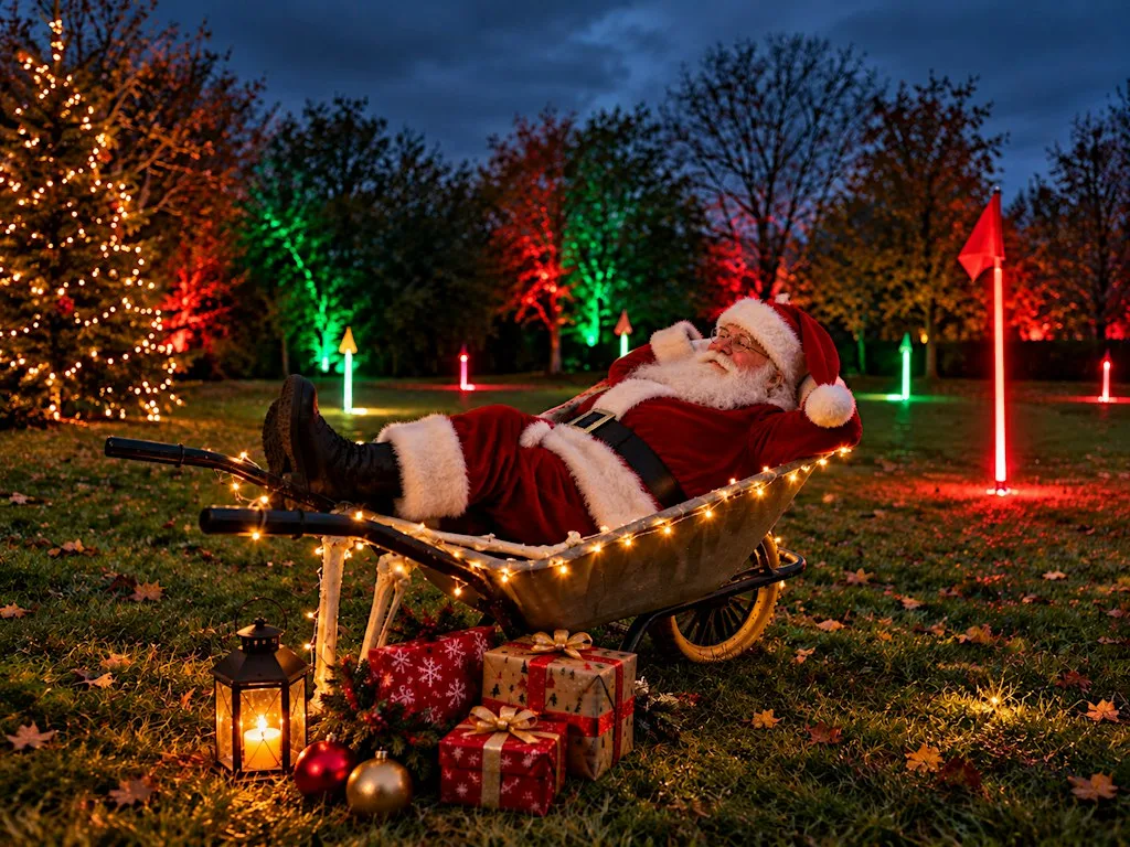 Festive Night Golf at Gaudet Luce Golf & Leisure Complex