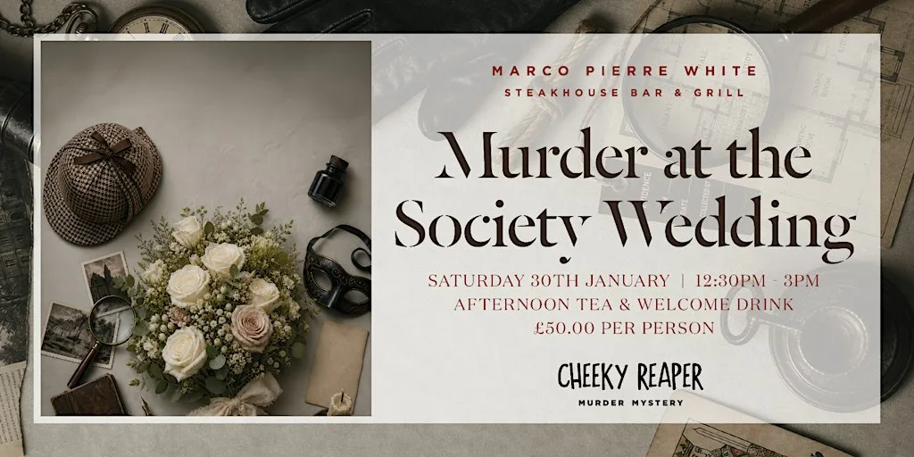 Murder Mystery at Marco Pierre White Steakhouse Bar & Grill Plymouth at Marco Pierre White Steakhouse Bar & Grill Plymouth
