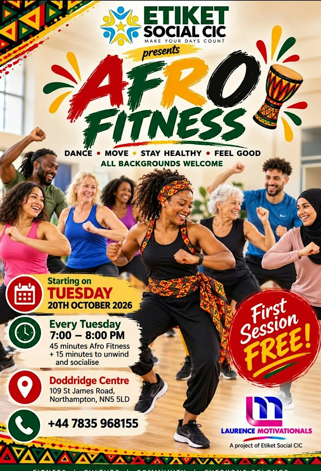 Etiket Social CIC AfroFitness