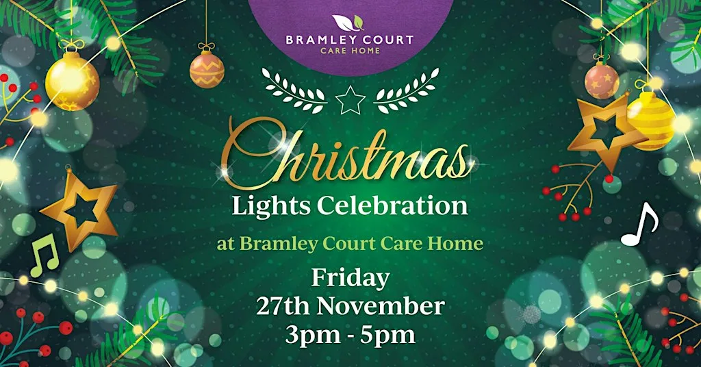Christmas Lights Celebration at Bramley Court Care Home