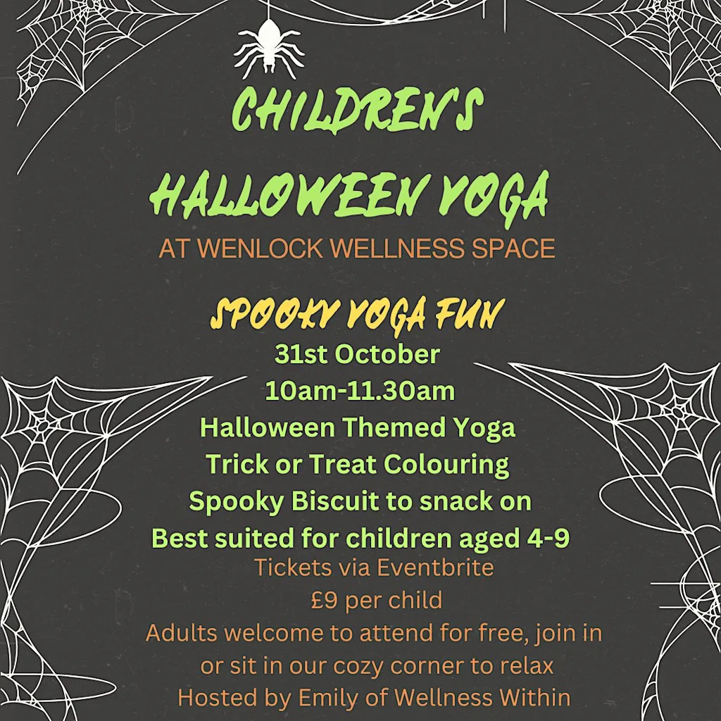 Children's Halloween Yoga at Wenlock Wellness Space - 12 High Street