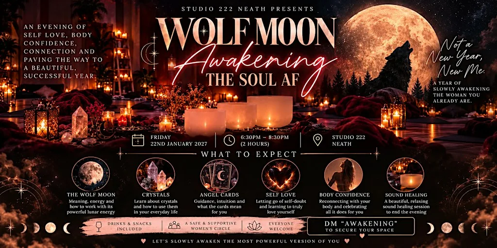 THE WOLF MOON — AWAKENING THE SOUL AF at Studio 222