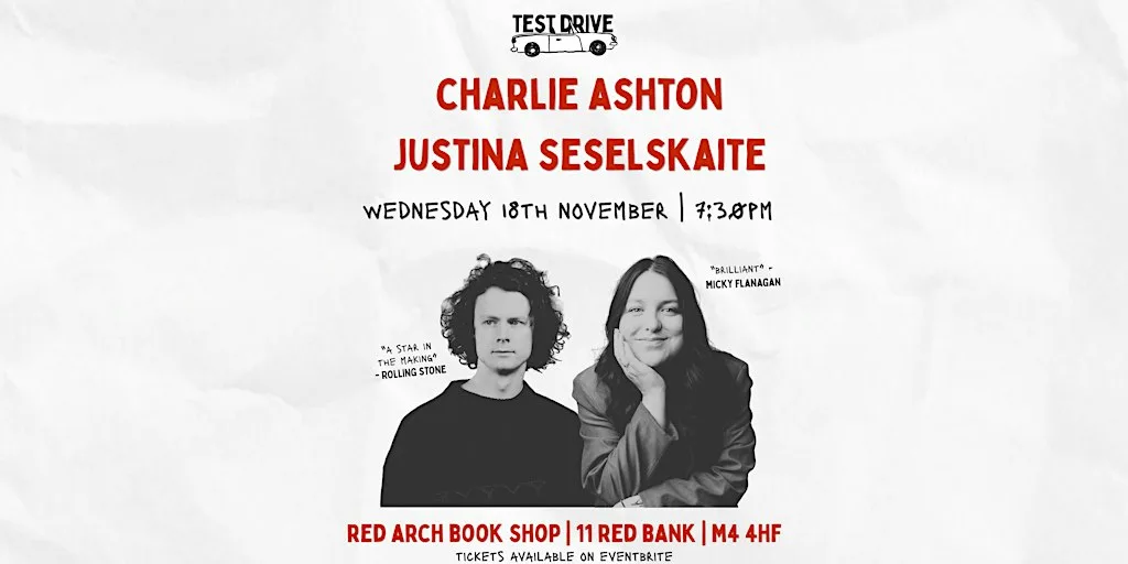TEST DRIVE | Charlie Ashton & Justina Seselskaite at Red Arch