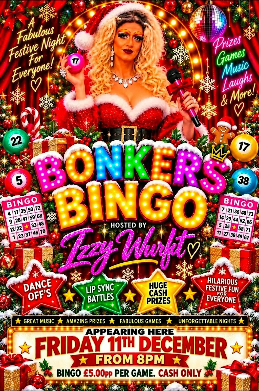 Christmas Bonkers Bingo! at Bell Inn