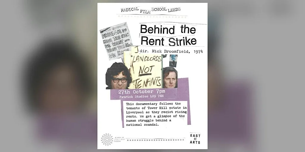 Behind the Rent Strike (1974) | Radical Film School Leeds at East Street Arts