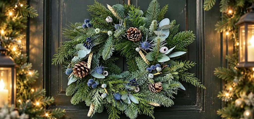 Christmas Wreath Making Workshop at Lysses House Hotel