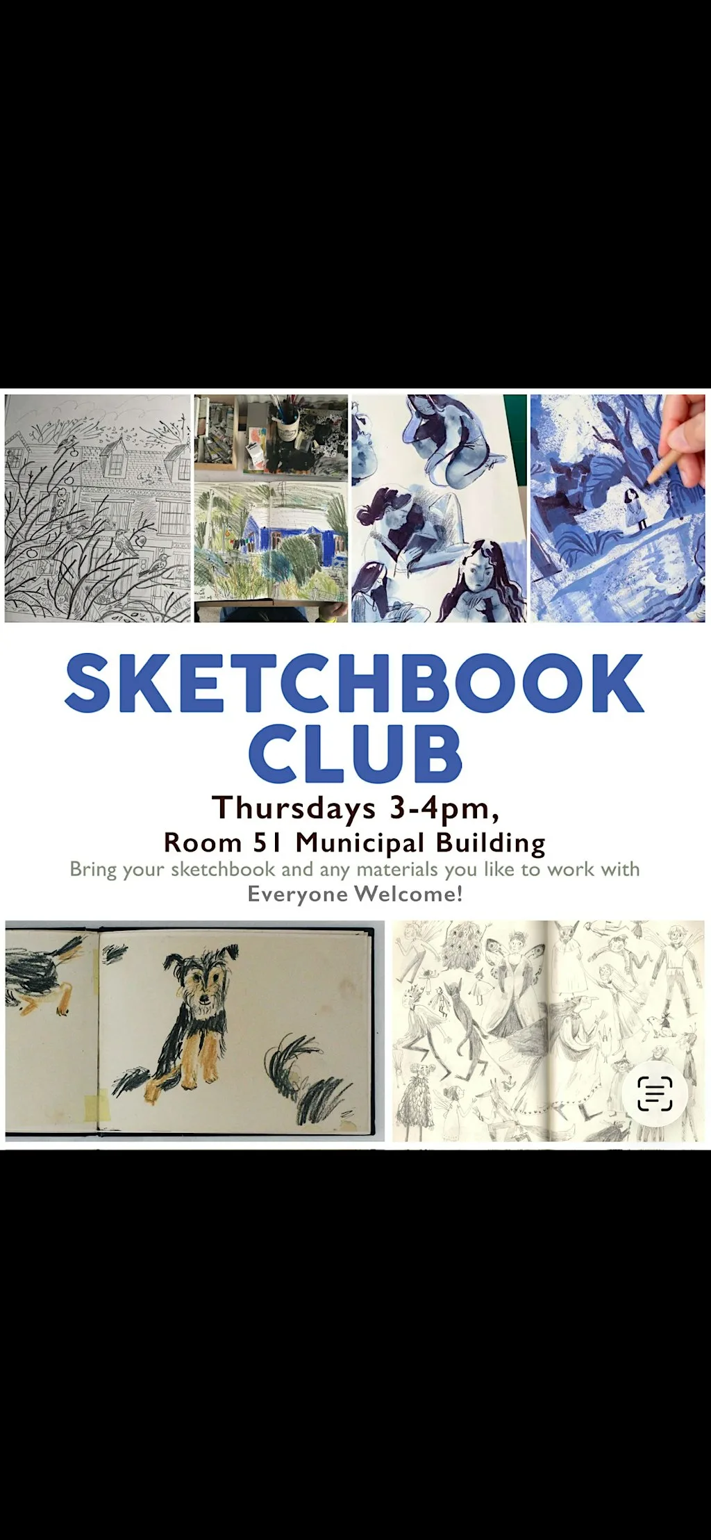 Sketchbook Club at Church Square