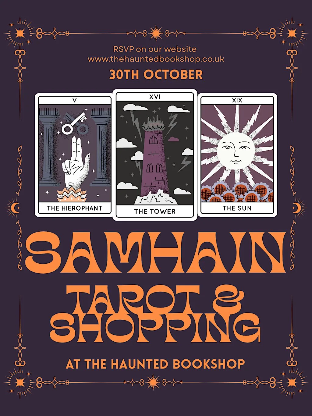 Samhain Late Night Shopping & Tarot at The Haunted Bookshop at The Haunted Bookshop