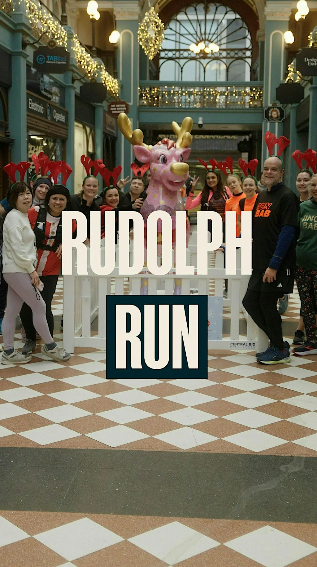 The Goodsyard Run Club: Rudolph Run for Birmingham Hospice