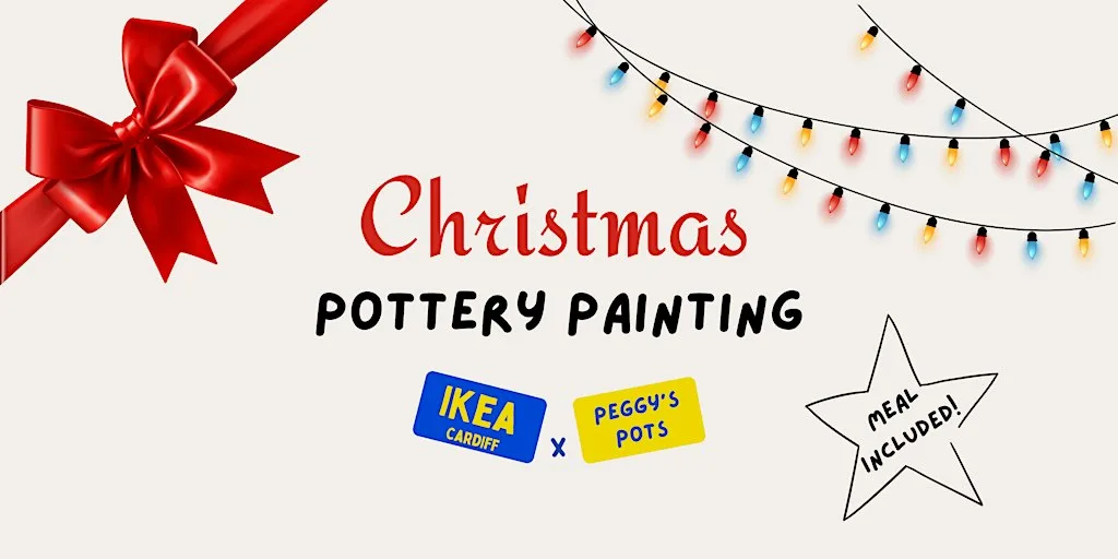 Christmas Pottery Painting at Ikea
