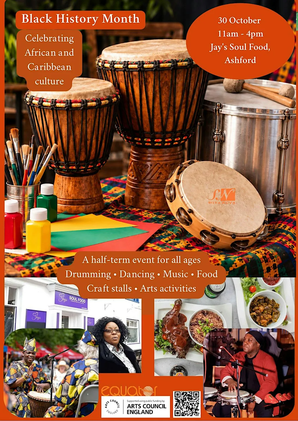 Black History Month: African and Caribbean Culture at Jay's Soul food