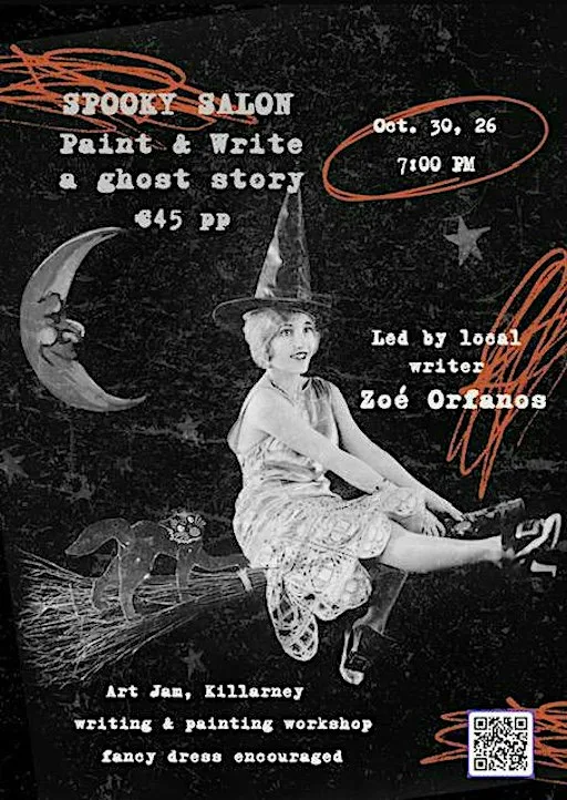 SPOOKY SALON - A Creative writing soiree with a twist! at ART JAM STUDIO, 22A NEW STREET, KILLARNEY, V93 N795