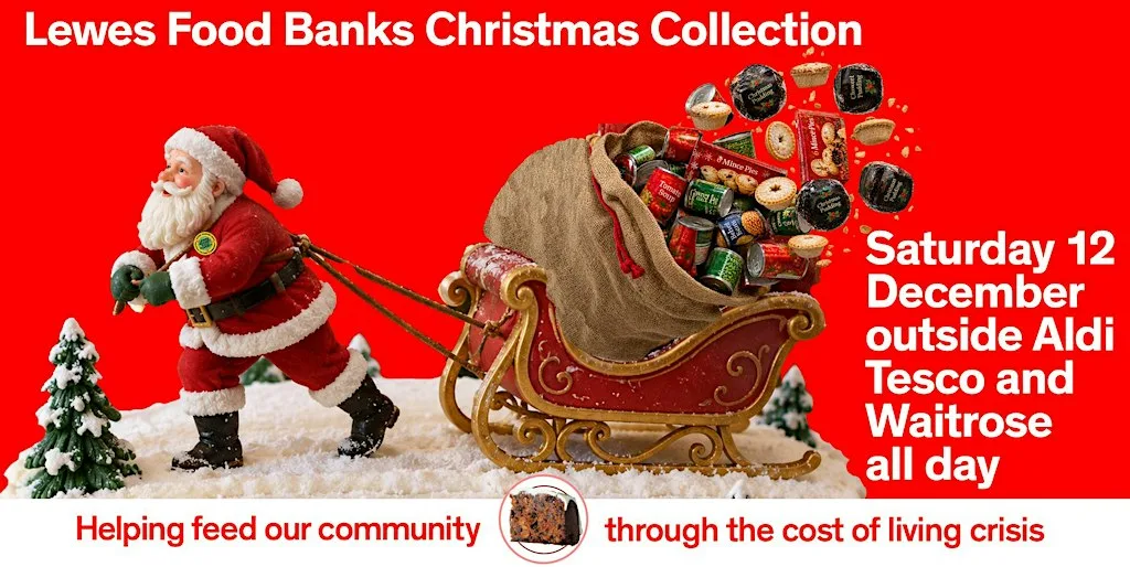 Lewes Food Banks Christmas Collection